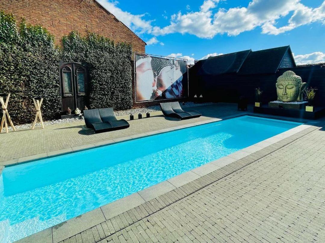 Maison Beau Bed and Breakfast Zonhoven Esterno foto